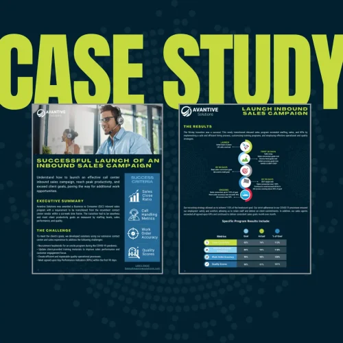 Inbound Sales Case Study